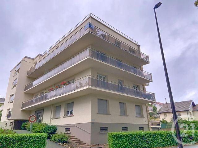 Appartement T3 à louer - 3 pièces - 67.35 m2 - LUXEUIL LES BAINS - 70 - FRANCHE-COMTE - Century 21 Gsm Immo