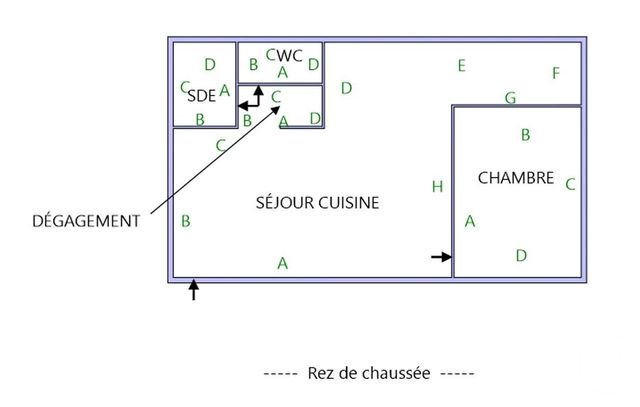 Appartement F2 à louer - 2 pièces - 49.43 m2 - HERICOURT - 70 - FRANCHE-COMTE - Century 21 Gsm Immo