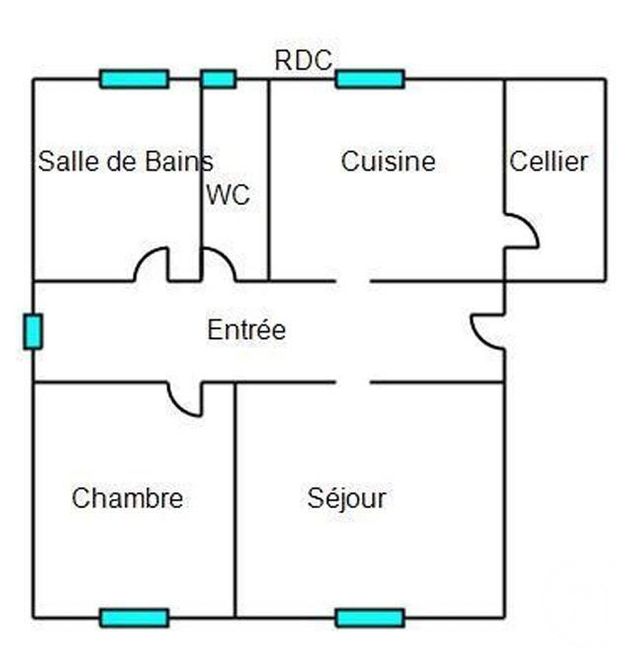 Appartement F2 à louer - 2 pièces - 61.1 m2 - HERICOURT - 70 - FRANCHE-COMTE - Century 21 Gsm Immo