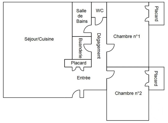 Appartement F3 à louer - 3 pièces - 69.69 m2 - FRAHIER ET CHATEBIER - 70 - FRANCHE-COMTE - Century 21 Gsm Immo