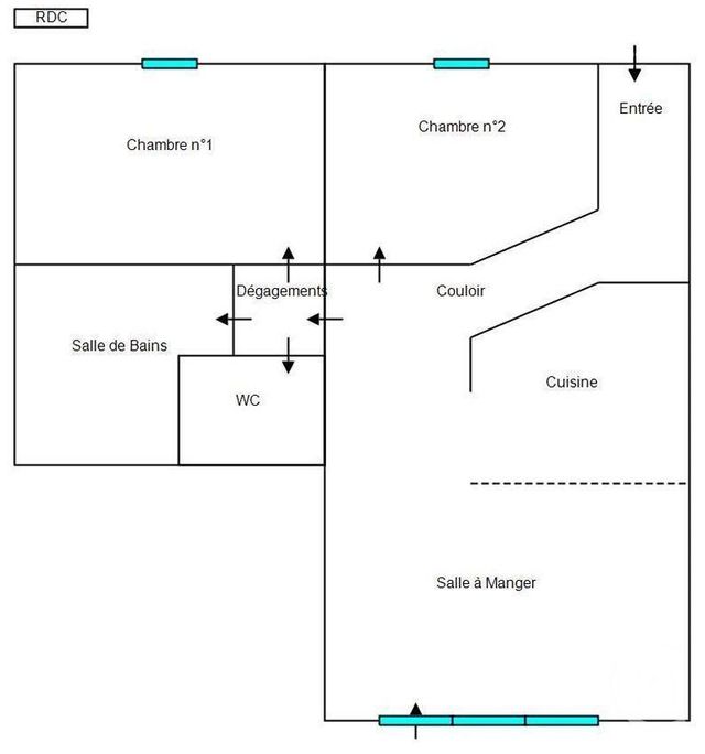 Appartement F3 à louer - 3 pièces - 72.27 m2 - ST SAUVEUR - 70 - FRANCHE-COMTE - Century 21 Gsm Immo