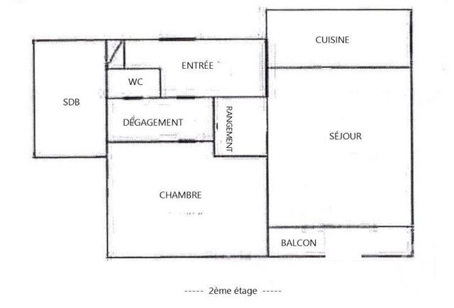 Appartement F2 à louer - 2 pièces - 50.66 m2 - LUXEUIL LES BAINS - 70 - FRANCHE-COMTE - Century 21 Les Portes De L'Est
