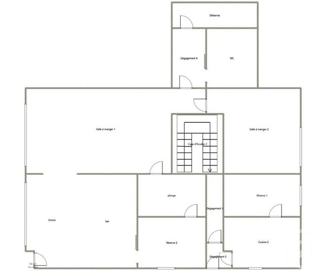 commerce à louer - 181.5 m2 - LURE - 70 - FRANCHE-COMTE - Century 21 Gsm Immo