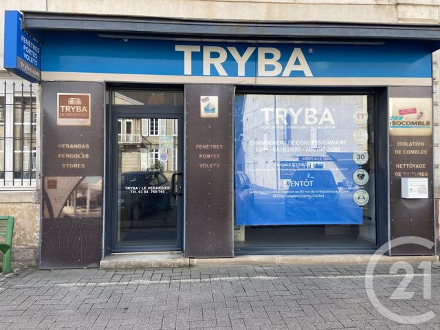 commerce à louer - 104.0 m2 - LURE - 70 - FRANCHE-COMTE - Century 21 Gsm Immo