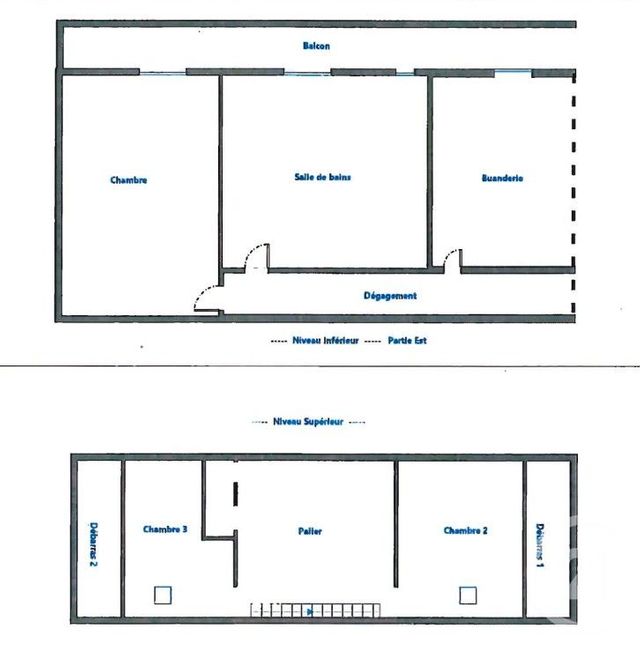 Appartement F4 à louer - 4 pièces - 109.85 m2 - VESOUL - 70 - FRANCHE-COMTE - Century 21 Gsm Immo