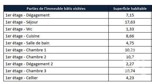 Appartement F4 à louer - 4 pièces - 77.75 m2 - ST SAUVEUR - 70 - FRANCHE-COMTE - Century 21 Gsm Immo