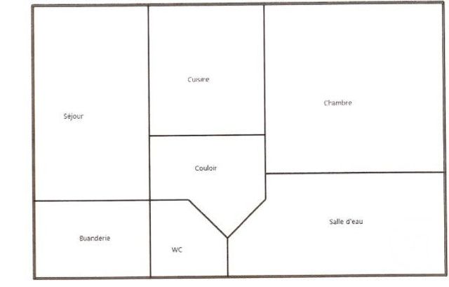 Appartement F2 à louer - 2 pièces - 55.15 m2 - LUXEUIL LES BAINS - 70 - FRANCHE-COMTE - Century 21 Gsm Immo