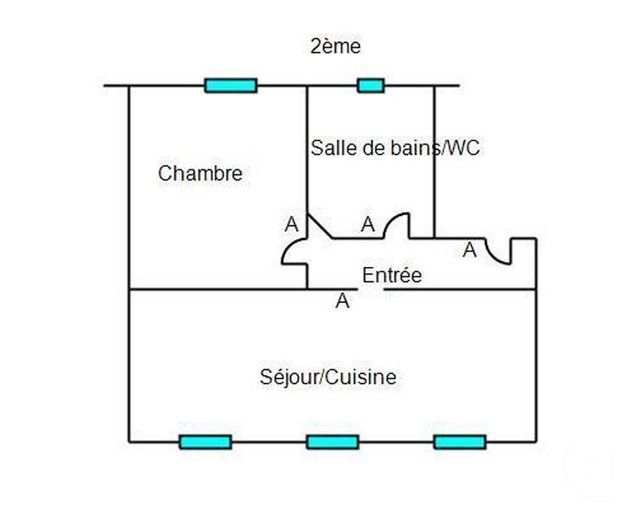 Appartement F2 à louer - 2 pièces - 56.3 m2 - HERICOURT - 70 - FRANCHE-COMTE - Century 21 Gsm Immo